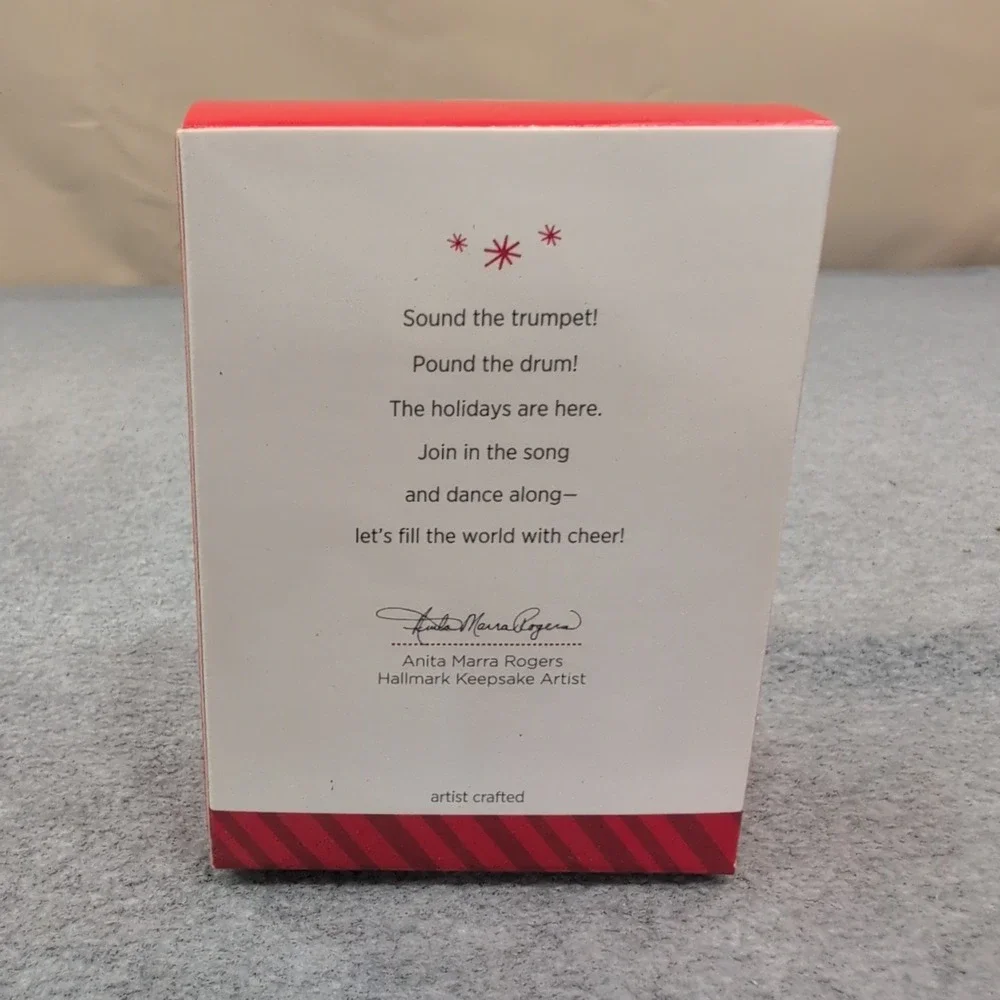 Hallmark Keepsake 2014 Sound‎ the Trumpet Christmas Ornament Limited Edition - Picture 3 of 4